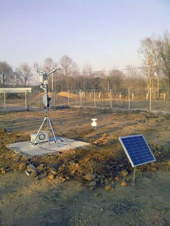 MiniMet自动气象站于兴城砬山果树试验基地投入监测 MiniMet自动气象站于兴城砬山果树试验基地投入监测