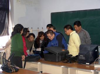 ST300立木品质检测仪应用于大兴安岭职业学院国家林业局948项目 ST300立木品质检测仪应用于大兴安岭职业学院国家林业局948项目